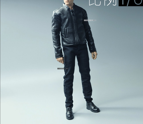 Scale soldier slim - 1/6, leather