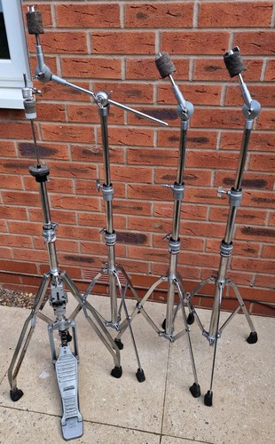 Vintage premier cymbal stands - cymbal,