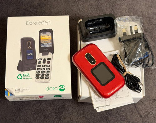 Doro 6060 red unlocked - 6060,