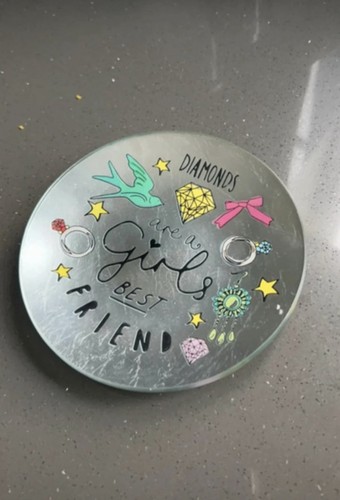 Circular jewellery dish - circular,