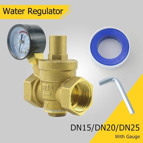 Brass water pressure - pressure, reducing