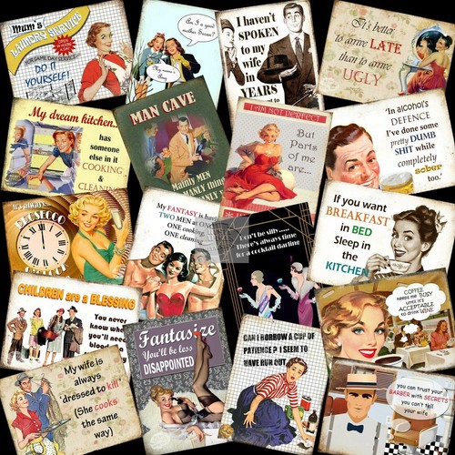 Funny humorous retro - funny,