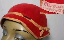 Vtg Your Shirley Temple Hat