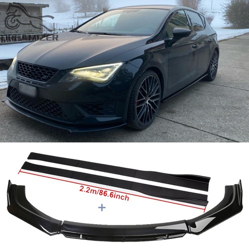 Front bumper lip spoiler - front,