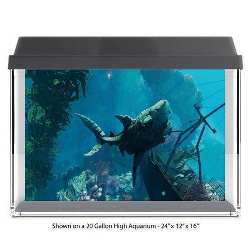 Sunken ship shark - sunken,