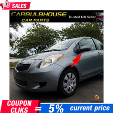 Wing Mirror Cover Replacement For TOYOTA Yaris 2006 to 2011 Left hand side UK