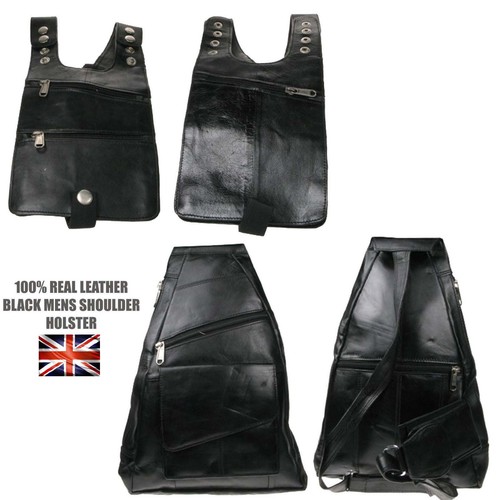 New quality black leather mens - quality,