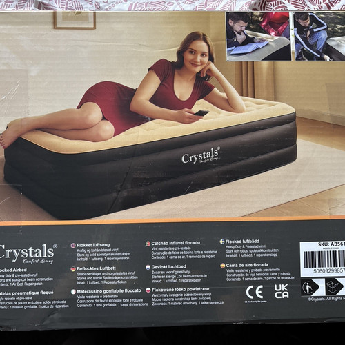 Crystals high raised airbed - high,
