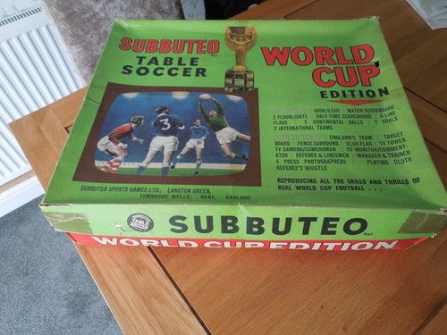 Empty subbuteo football - empty, hw