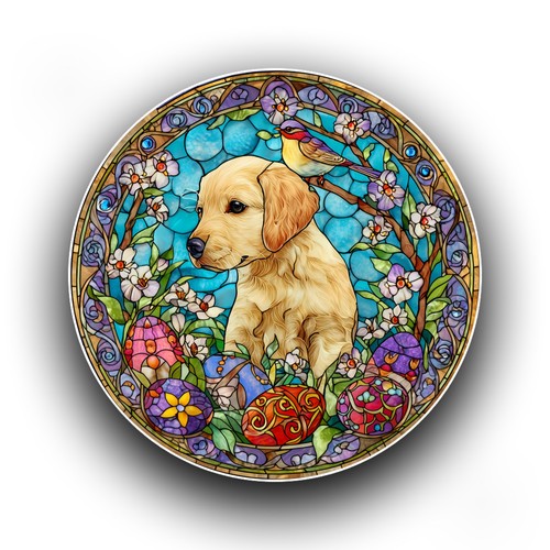 Labrador retriever dog easter - dog,
