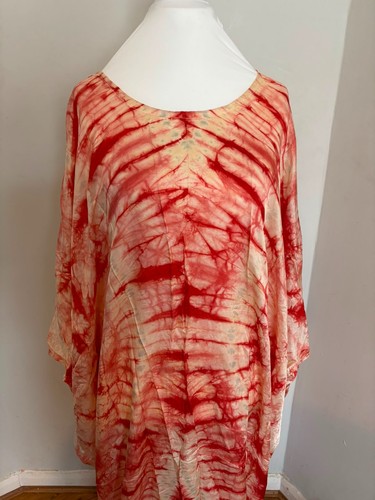 African adire silk bubu kaftan - african,