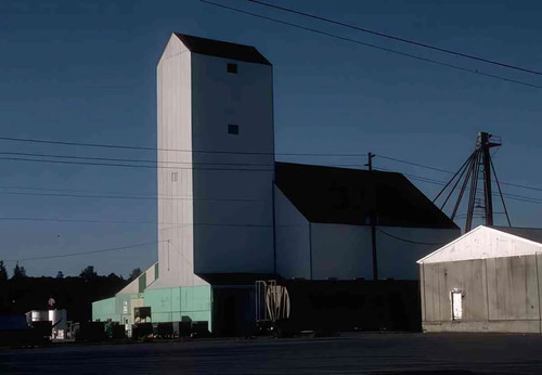 Industry grain silo landscape
