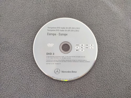 Sat nav dvd mercedes - nav,
