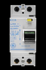GENERAL ELECTRIC 80 AMP 30mA DOUBLE POLE RCD TYPE AC 304/28031-602