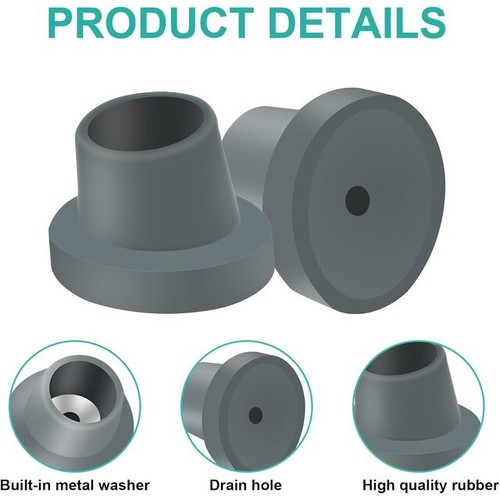 Bath seat rubber feet piece - seat,