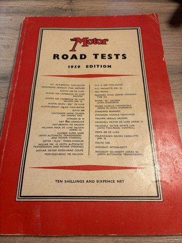 The motor road test - the,