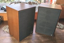 Vintage Rank Arena L520 Wooden Hi-Fi Speakers 4 Ohm Made in Denmark P69