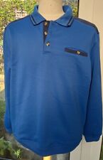 Mens Damart Blue Fleece