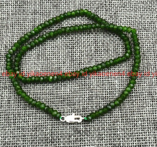 New 2x4mm faceted natural - new,