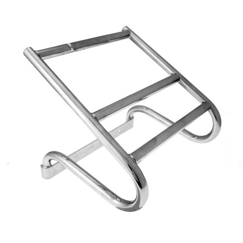 Chromed rear luggage rack - luggage,