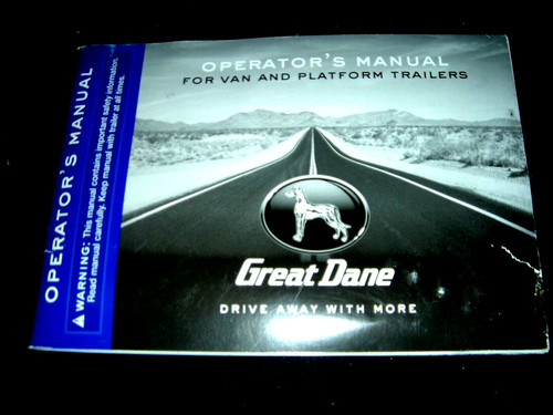 Great dane operator - great, operator's