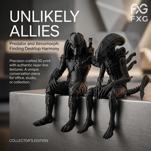 Sci alien creature figurine - alien,