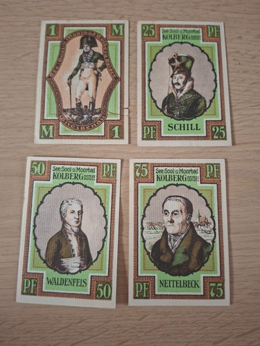 Complete set x notgeld - set, 4