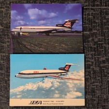 2 x BRITISH EUROPEAN AIRWAYS TRIDENT 2 G-AVFI / G-ABEA