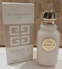 Givenchy Paris Givency III Body Cream 120ml. Original Box And Unused Dispenser. 