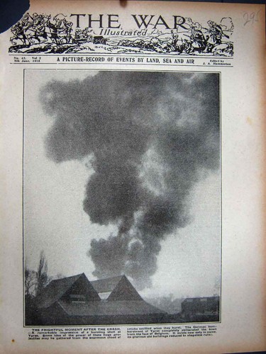 Old antique print ww1 1915 - ww1,
