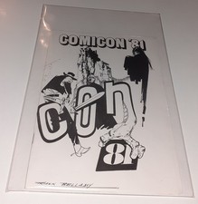 UK COMICON fanzine 1981 ALAN MOORE Brian Bolland Dave Gibbons Frank Bellamy