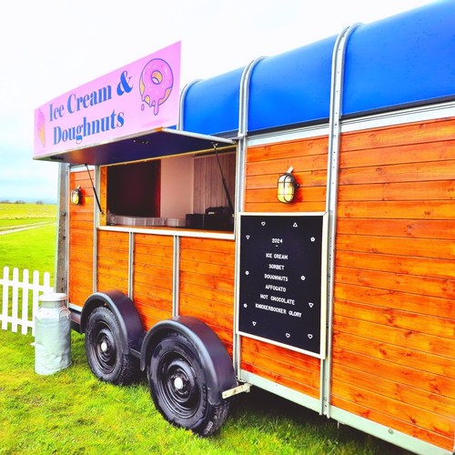 Converted horse box catering - horse,