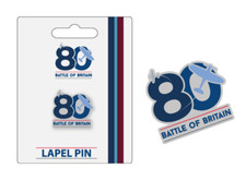 OFFICIAL BATTLE OF BRITAIN 80TH ANNIVERSARY PIN BADGE RAF ROYAL AIR FORCE WW2