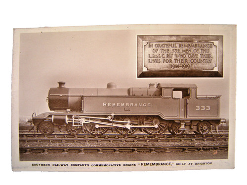 Postcard southern railway - southern,