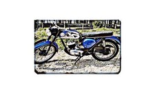 Bsa D14B Motorbike A4 photo