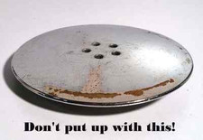 115mm Shower tray waste, trap. Replacement Chrome cover OR 'O Ring' only.