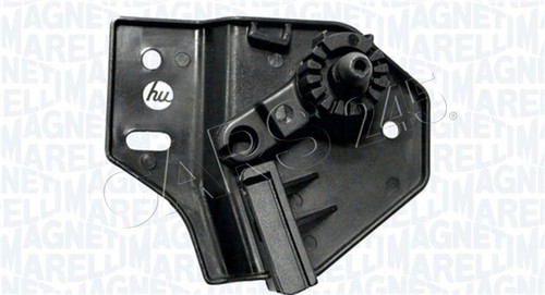 Black rear bonnet release - black,