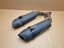 Aprilia SL750 Shiver ABS GPR Exhaust silencers cans & link pipe 2010 - 2016