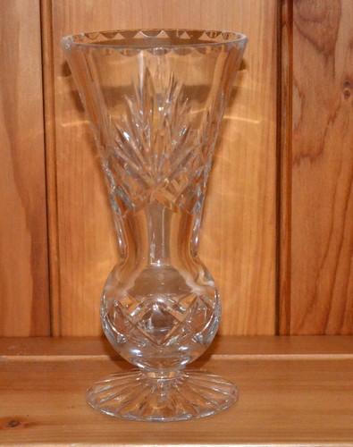 Vintage thistle shaped crystal - vintage,