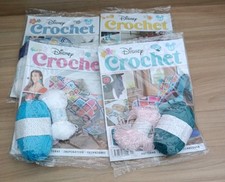 Disney Crochet Magazines Issues 63/64/65/66 New In Packaging 