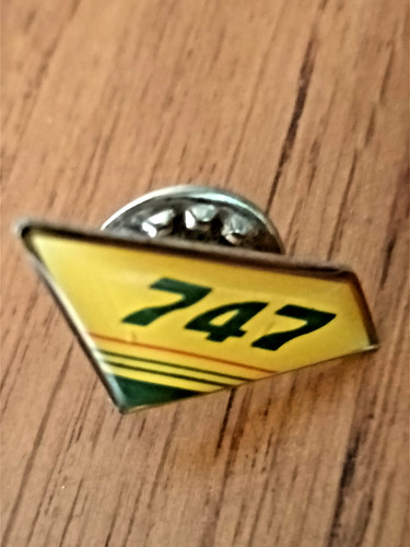 Boeing company 747 - boeing, lapel