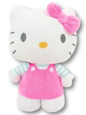 HALF PRICE LARGE Hello Kitty Original Style Dungaree Plush Soft Toy (40 cm)
