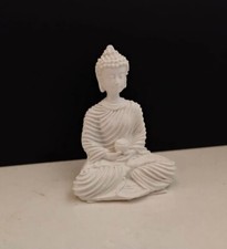Mini White Buddha Statue