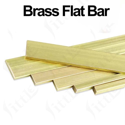 Brass flat bar - brass,