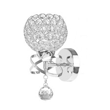 Modern Wall Lamp Bedroom Bedside Lamp Indoor Light Crystal Sconce Lighting Decor