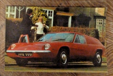 Postcard Lotus Europa 82 Car