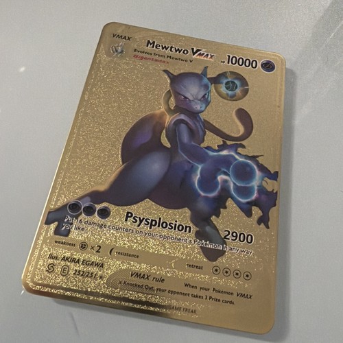 Mewtwo vmax hp10000 metal - mewtwo,