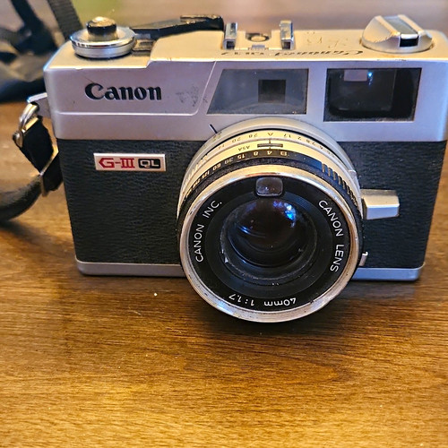 Canon canonet ql17 iii - canon,