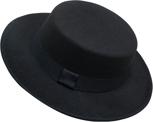 Classic fedora hat - hat, brim