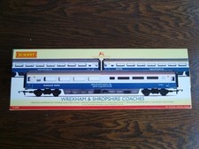 Hornby R4399 Wrexham & Shropshire MK3 Coaches in Blue Grey Livery